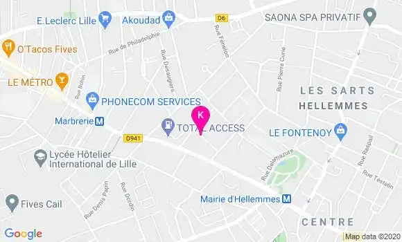Localisation Andre Lapierre