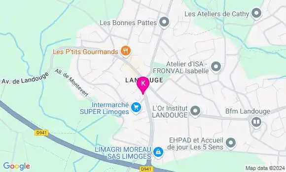 Localisation Valentine Bedou