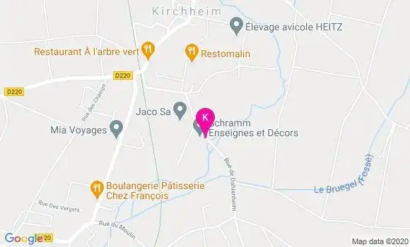 Localisation Christelle Woerly