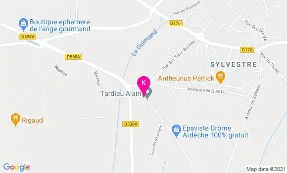 Localisation Maxence Baccar