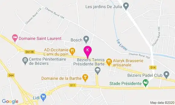Localisation Ugo Blanco