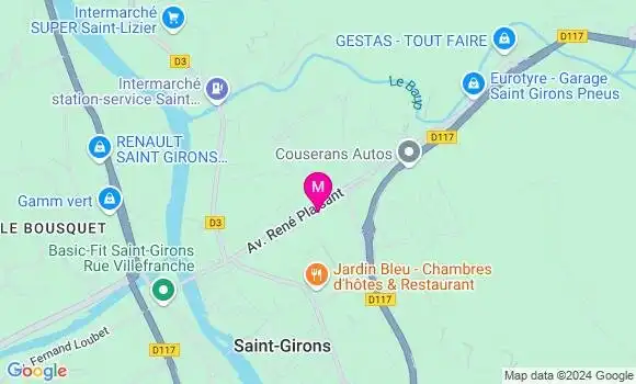 Localisation Jorys Laurent