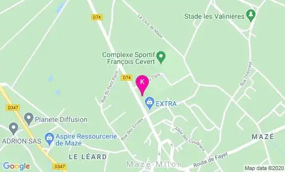 Localisation Thomas Capus