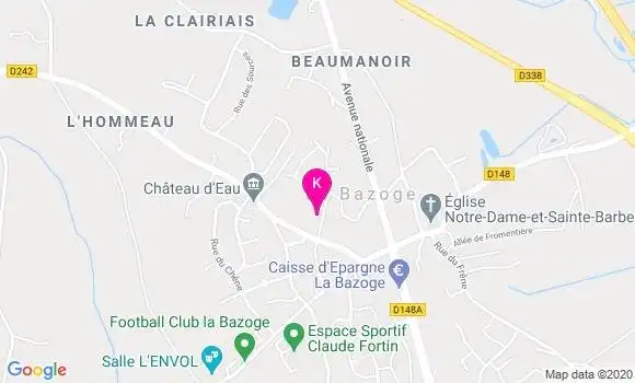 Localisation Patricia Codet Pairel