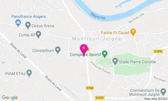 Localisation Benjamin Dubourg