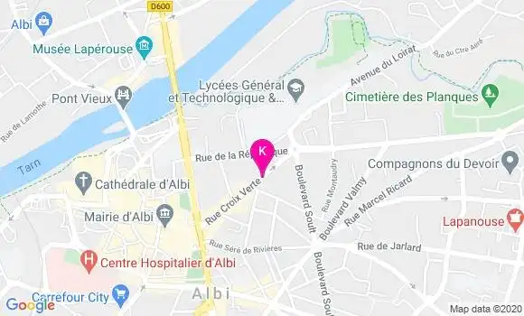 Localisation Philippe Gayral