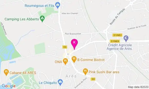 Localisation Eric Savignat
