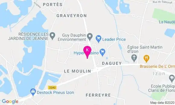 Localisation Anthony Van Gysel