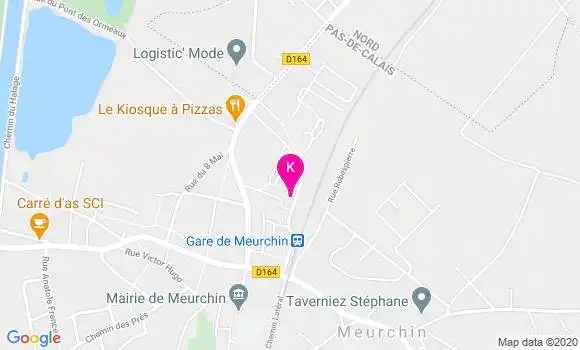 Localisation Thomas Chemin