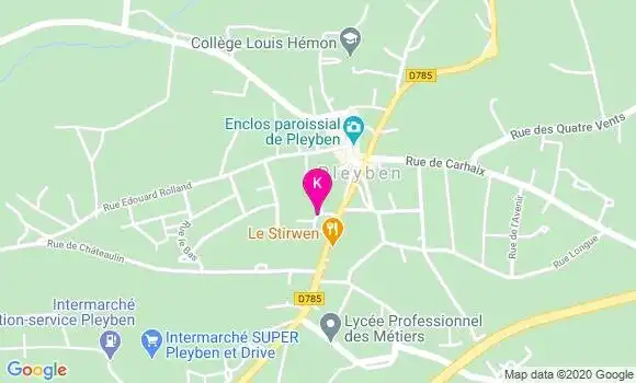 Localisation Anthony Goussard