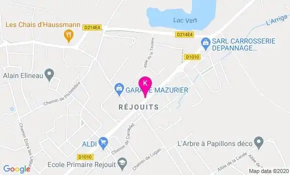 Localisation Camille Hortin