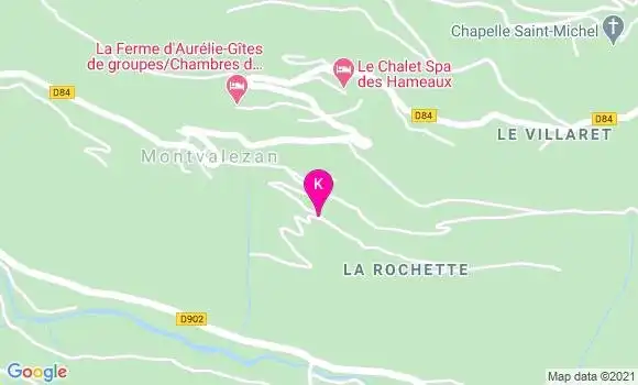 Localisation Sandra Arpin