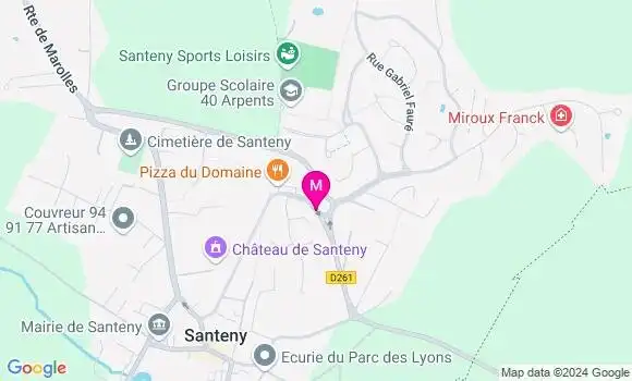 Localisation Carine Menut