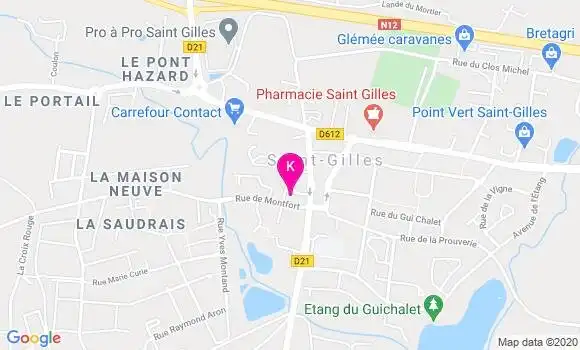 Localisation Maud Garro