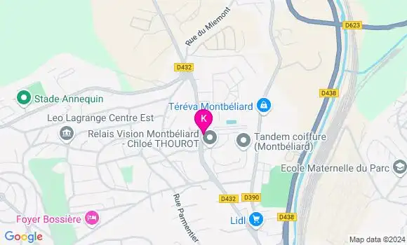 Localisation Bastien Amizet