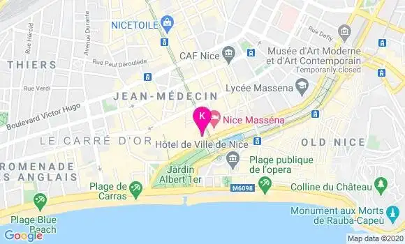 Localisation Jean Baptiste Yahe