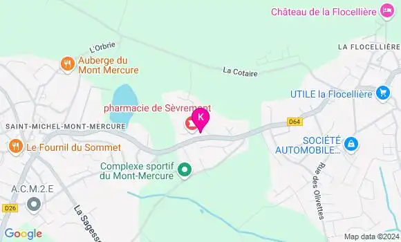 Localisation Pauline Minguy