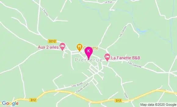 Localisation Marie Edith Derupty