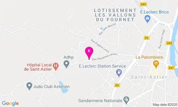 Localisation Thomas Barre