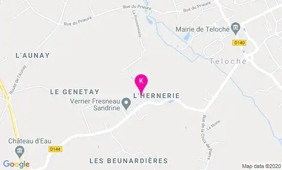 Localisation Hubert Weibel