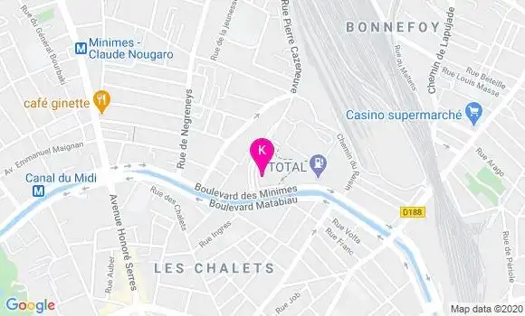Localisation Mathieu Hamel