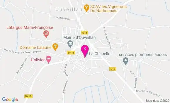 Localisation Fabrice Galaup