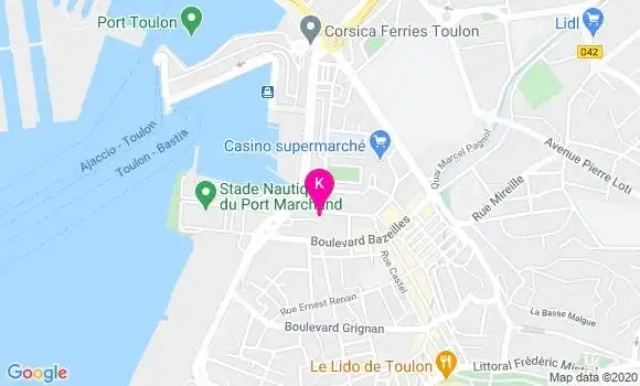 Localisation Delphine Brule