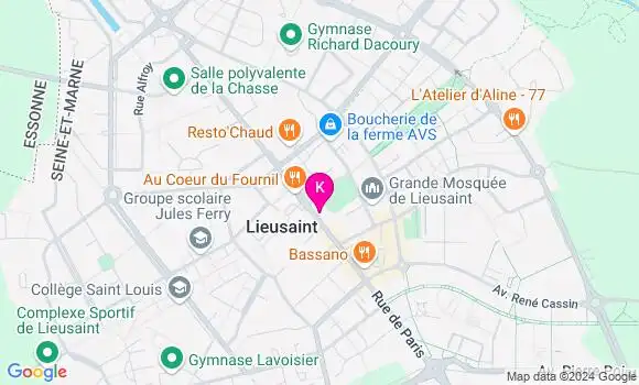 Localisation Ines Costa