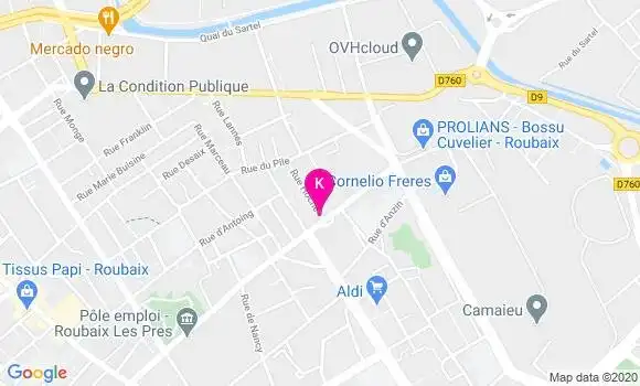 Localisation Johan Demeulier