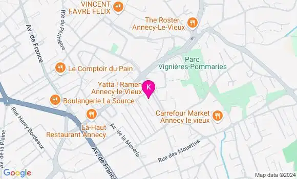 Localisation Ameline Luneau Wallyn
