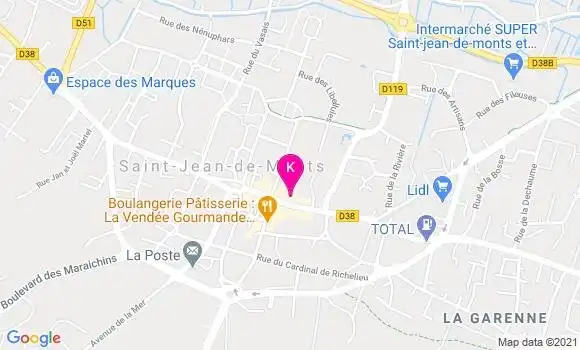 Localisation Marianne Brunier Gully
