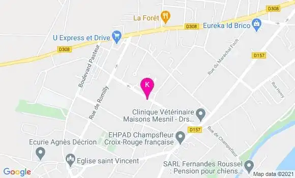 Localisation Anne Sophie Faucher Cunat