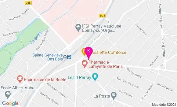 Localisation Eric Savarino