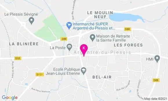 Localisation Estelle Pichot