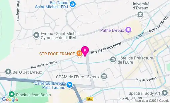 Localisation Eva Bodis