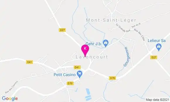 Localisation Charlyne Riondel