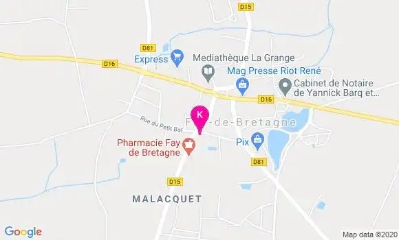 Localisation Carine Ribaud