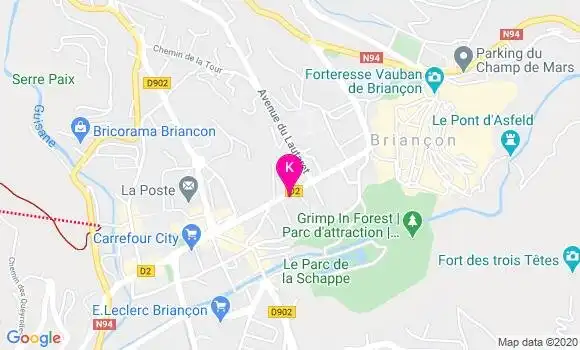 Localisation Mireille Oziol Sartre