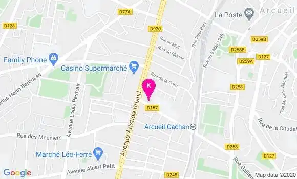 Localisation Laetitia Lecourbe