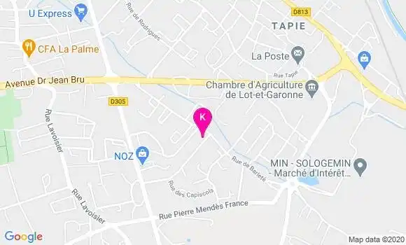 Localisation Stephan Marie