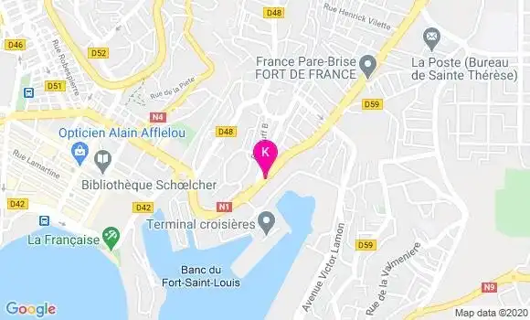 Localisation Elsie Bourgade Ericher