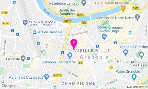 Localisation Emilie Gros