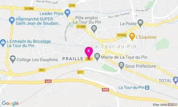 Localisation Rosalie Genin