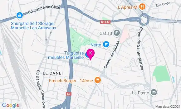 Localisation Lucie Valentin