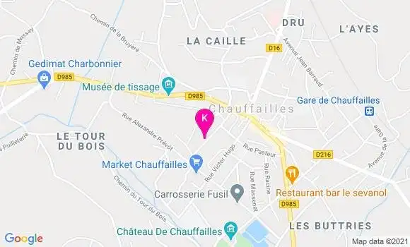 Localisation Fabienne Demurger