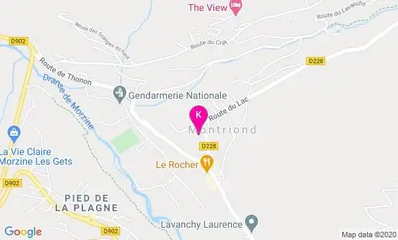 Localisation Ombeline Morand