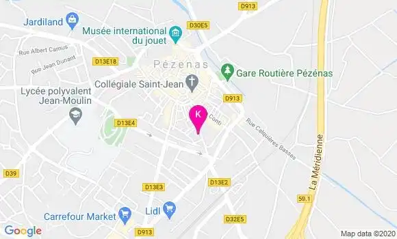 Localisation Chantal Magret