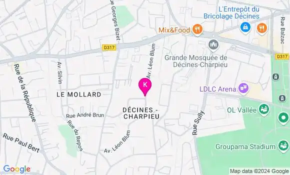 Localisation Myriam Aqochih