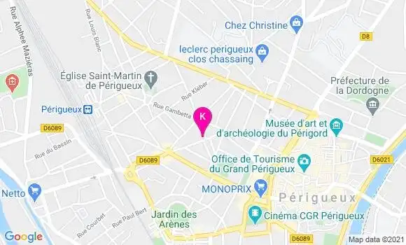 Localisation Sylvain Pradel De Lamaze