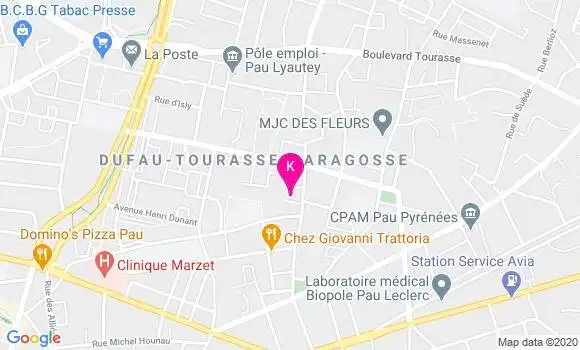 Localisation Alain Nabos